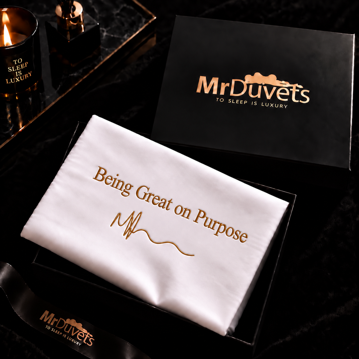 Being great on purpose pillowcase set Main 