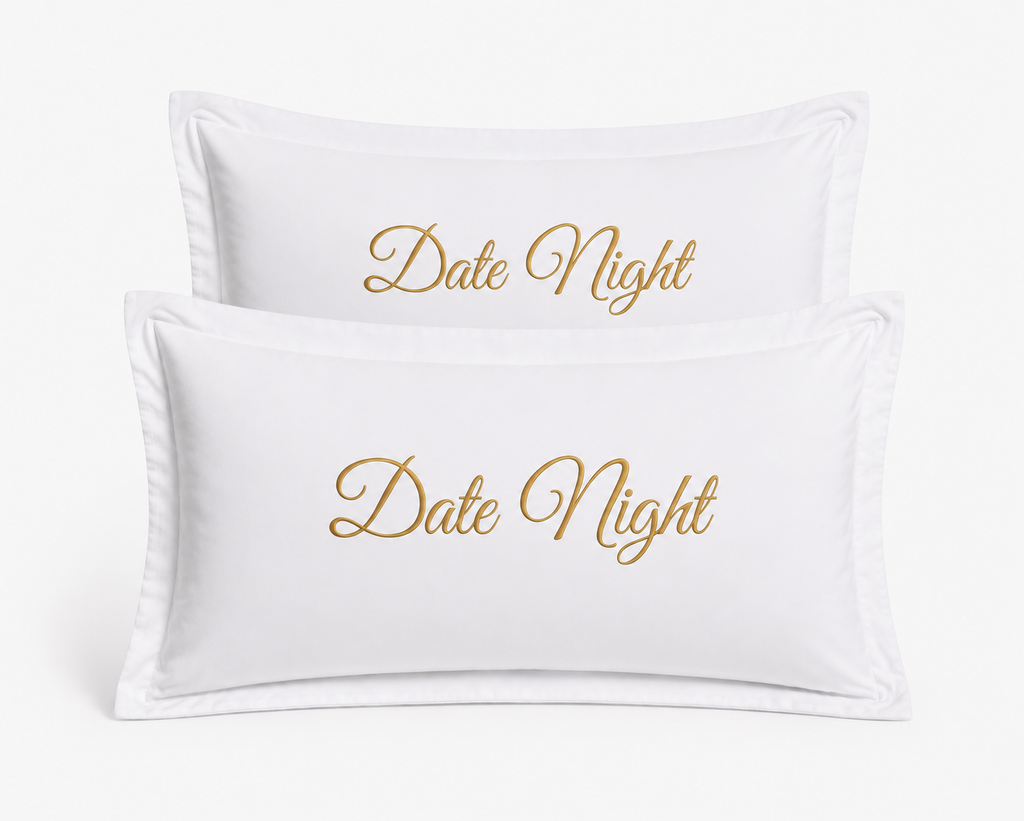 Date Night Pillowcase Set new