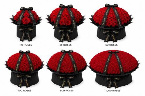 Fresh Long Stem Roses Luxury Rose Bouquet Experience main iamge