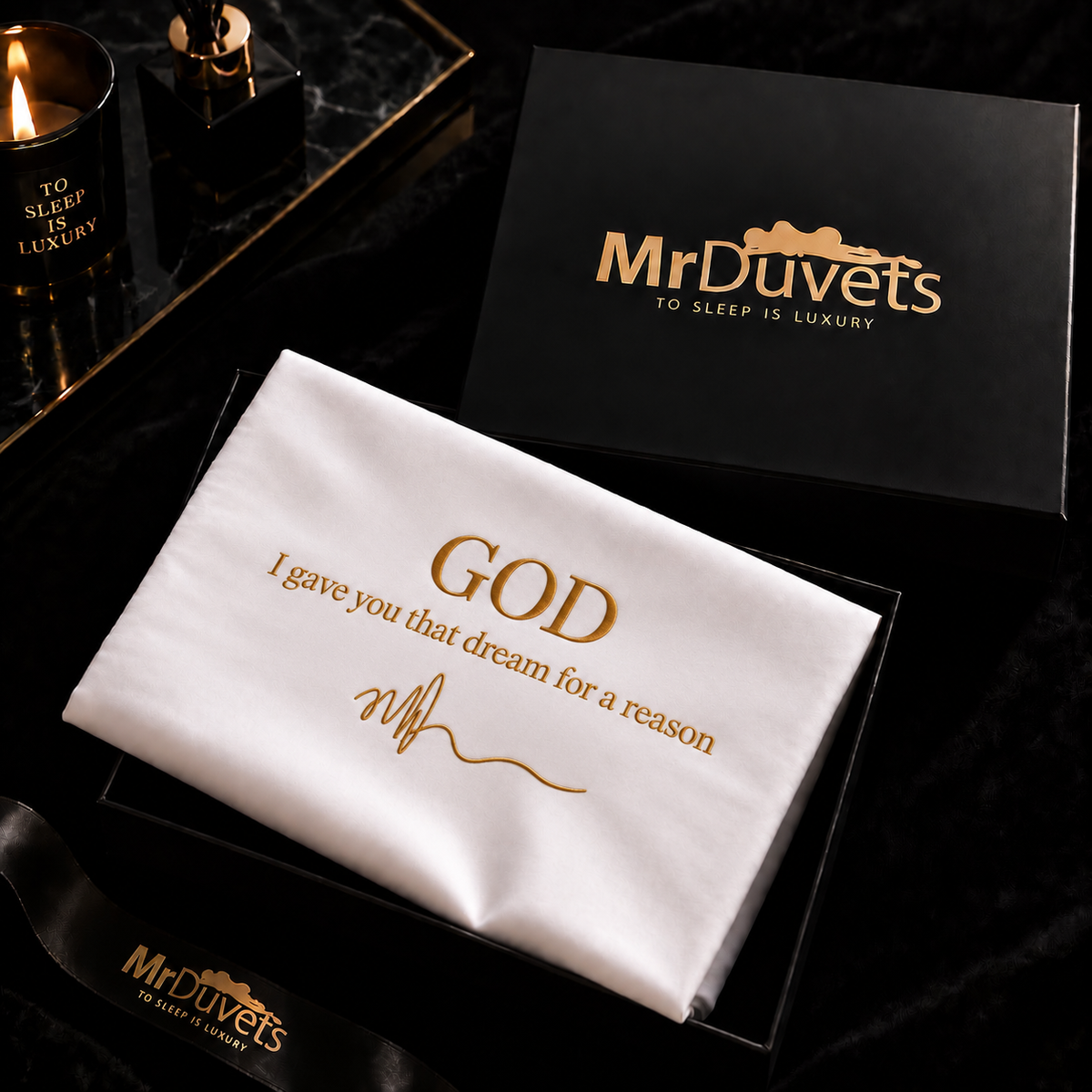 GOD I gave you that dream pillowcase set main