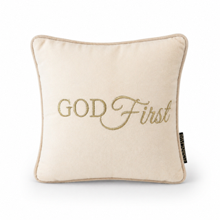 God First Luxury Velvet Mini Cushion