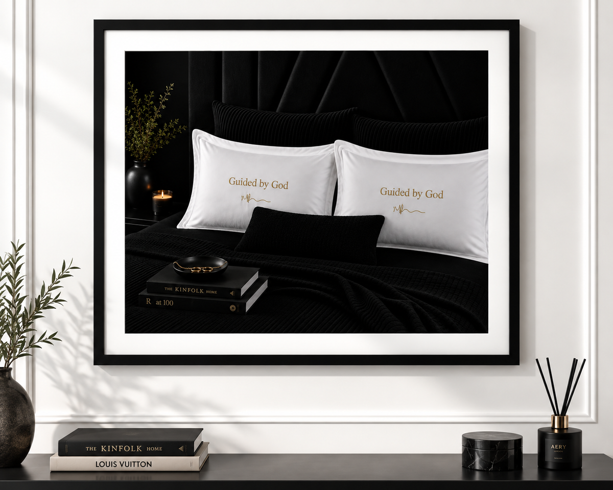 Guided by God art work frame