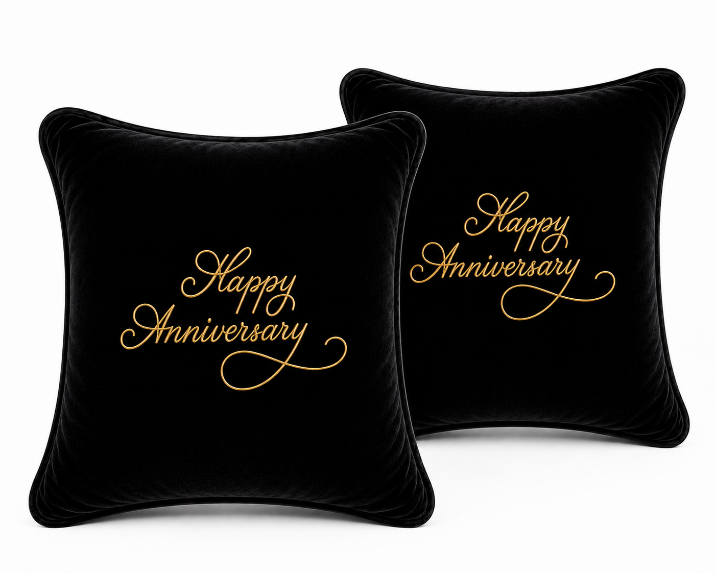 Happy Anniversary Luxury Cushion 