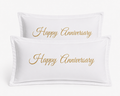 Happy Anniversary Pillowcase Set 