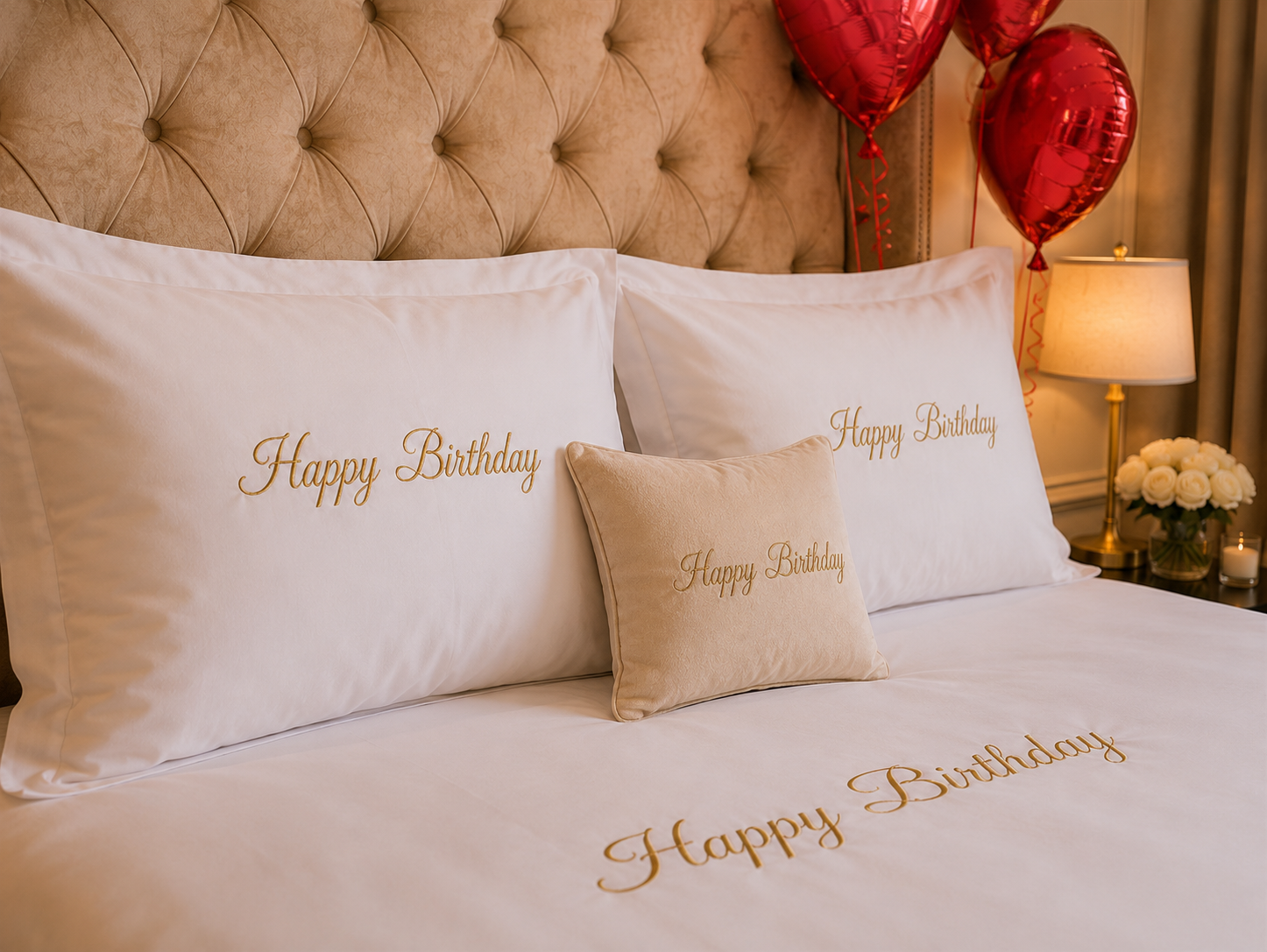 Happy Birthday Experience Room close up
