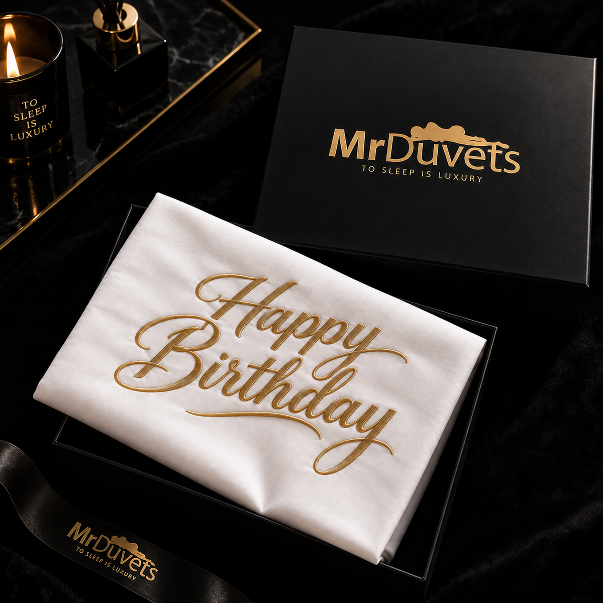 Happy Birthday Pillowcase Set standard