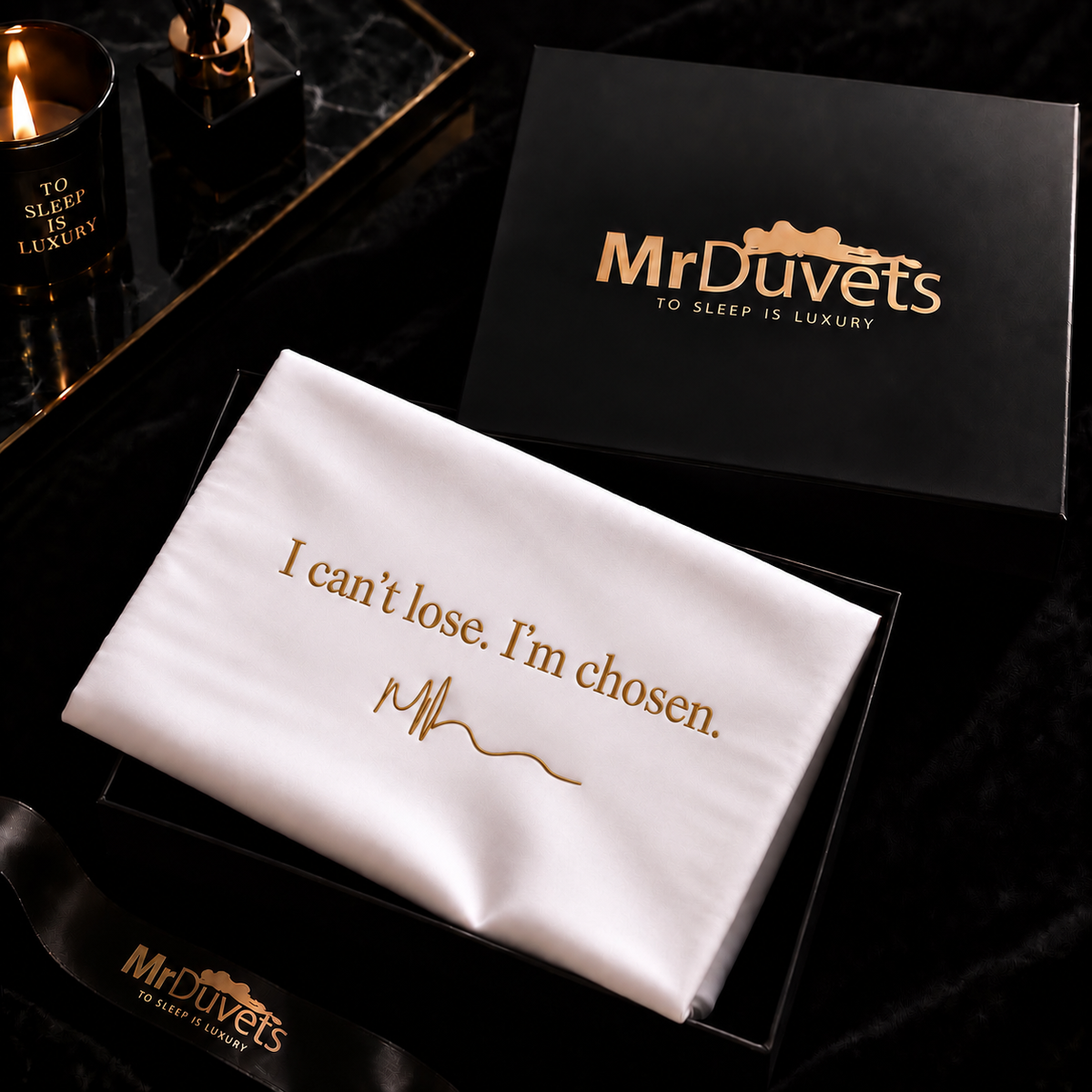 I can't lose I'm chosen pillowcase set main