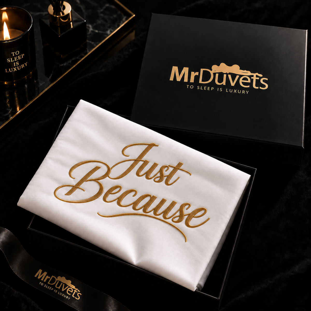 Just Because Pillowcase Set main