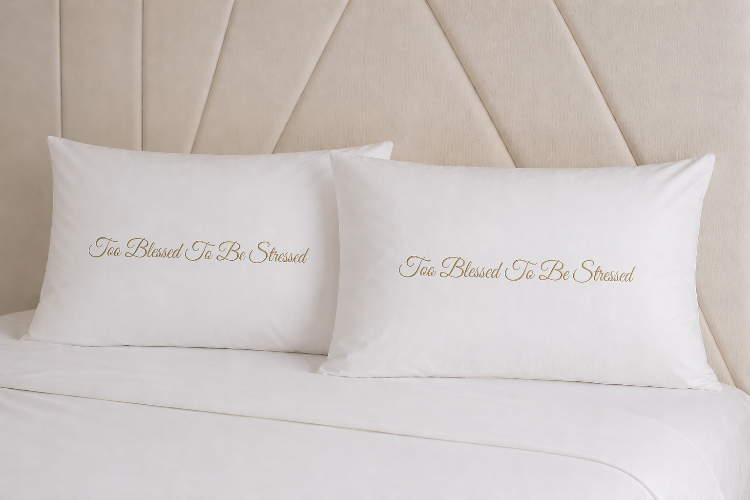 Keeping the same template font and colour - now write - Pray and be patient 