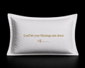 Lord let your blessing rain down pillowcase set