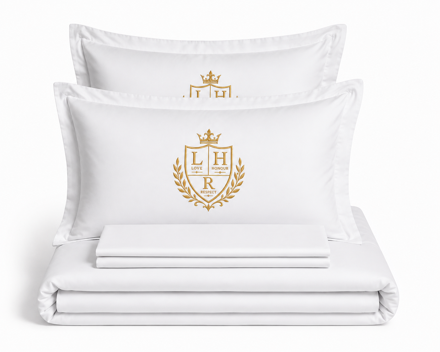 Luxury Love Honour Respect Luxury Bedding Set