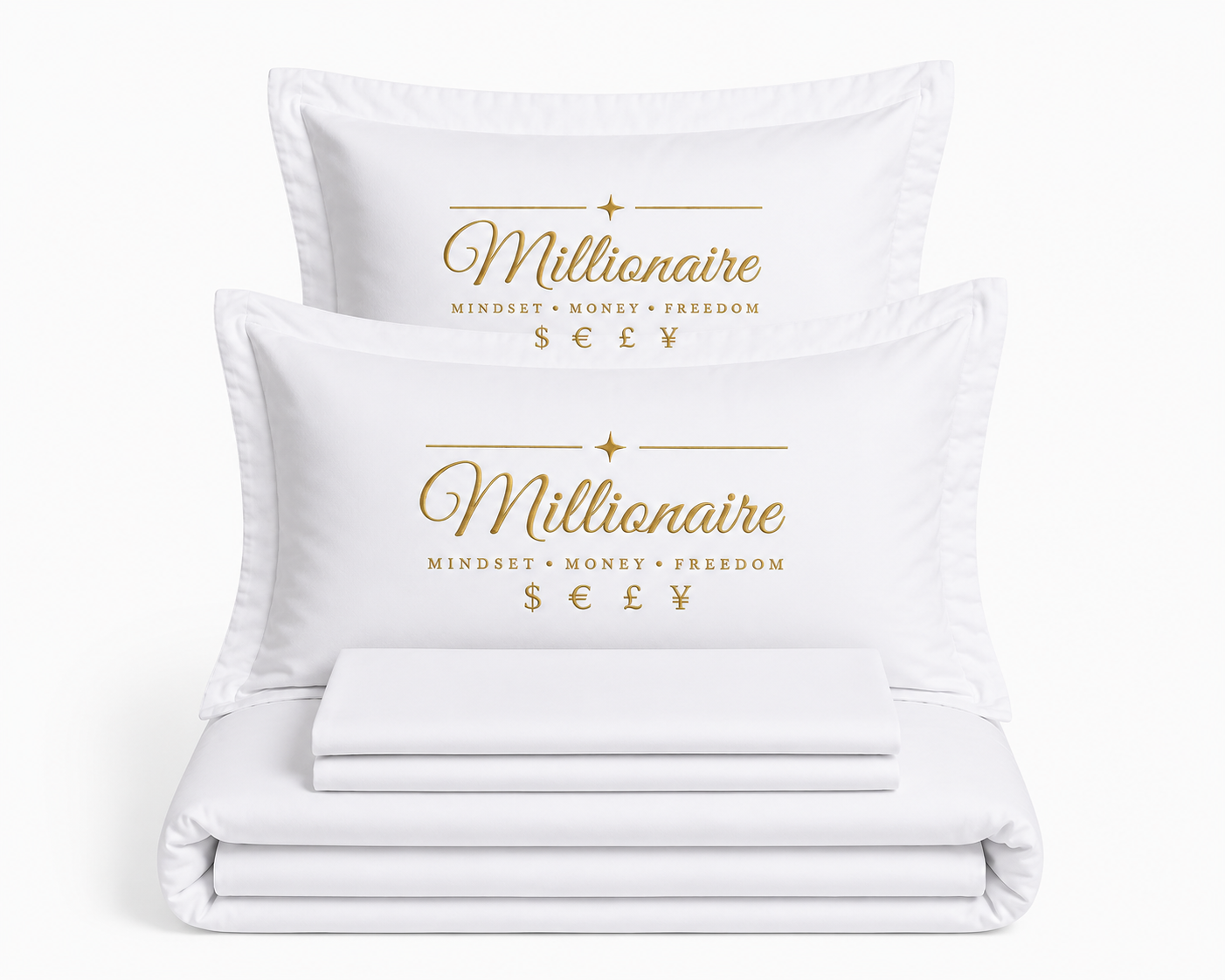 Luxury Millionaire Currency Bedding Set
