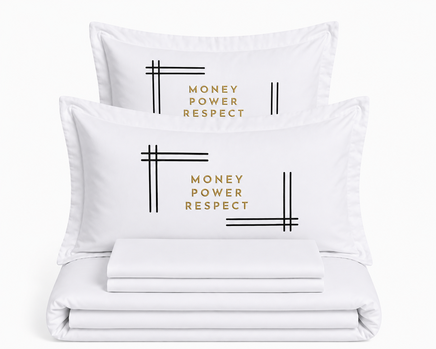Luxury Money Power Respect Bedding Set