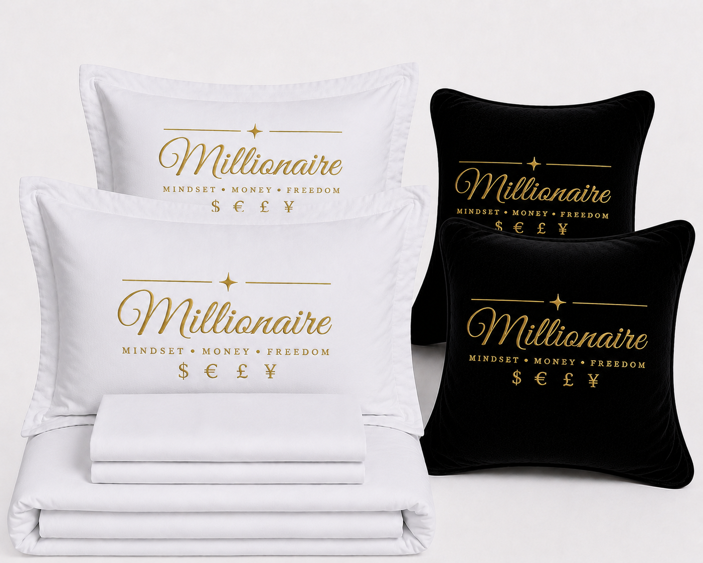 Millionaire Currency Luxury Bedding Set
