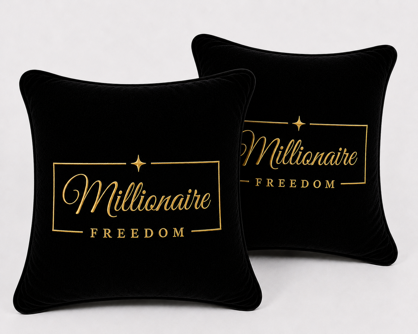 Millionaire Freedom Luxury Cushion