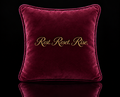 Rest. Reset. Rise. Signature Mini Velvet Cushion