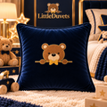 Tieree & Tiarno Customised Teddy Bear Cushion add name