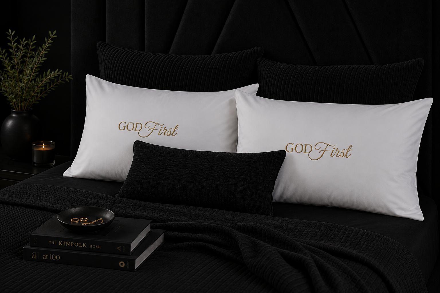 White God first pillowcase set